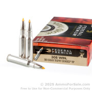 20 Rounds of 180gr Trophy Bonded Tip .308 Win Ammo by Federal