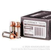 45 ACP - 230 gr JHP FBI - Gorilla Silverback - 20 Rounds