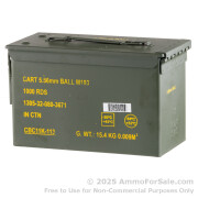 1000 Rounds of 55gr FMJBT 5.56x45 Ammo by Magtech/CBC **Manufactured between 2000-2005**