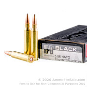 200 Rounds of 75gr InterLock HD SBR 5.56x45 Ammo by Hornady
