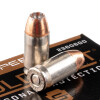 Close up of the 90gr on the 20 Rounds of 90gr JHP .380 ACP Ammo by Speer
