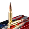 View of Hornady 6.5mm Creedmoor ammo rounds