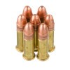 View of CCI .22 LR ammo rounds