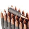 View of Tula 7.62x39mm ammo rounds