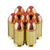 Close up of the 165gr on the 200 Rounds of 165gr JHP .40 S&W Ammo by Hornady