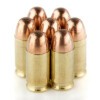 Close up of the 95gr on the 50 Rounds of 95gr FEB .380 ACP Ammo by Magtech