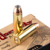 Close up of the 300 gr on the 20 Rounds of 300gr JHP .44 Mag Ammo by Hornady