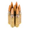 Close up of the 149gr on the 500 Rounds of 149gr FMJ XM80CL 7.62x51 Ammo by Federal