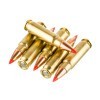 Close up of the 40gr on the 25 Rounds of 40gr V-MAX 5.7x28mm Ammo by Hornady