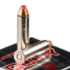 Close up of the 135gr on the 25 Rounds of 135gr JHP .357 Mag Ammo by Hornady