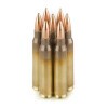 Close up of the 56gr on the 510 Rounds of 56gr FMJ 5.56x45 Ammo by MEN