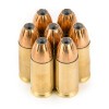 Close up of the 115gr on the 1000 Rounds of 115gr JHP 9mm Ammo by Israeli Military Industries