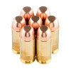 Close up of the 165gr on the 900 Rounds of 165gr FMJ FP .40 S&W Ammo by PMC