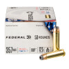 Close up of the 125gr on the 50 Rounds of 125gr JHP 357 Mag Ammo by Federal