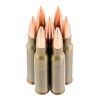 Close up of the 145gr on the 20 Rounds of 145gr FMJ .308 Win Ammo by Brown Bear