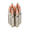 View of Winchester .308 Win ammo rounds
