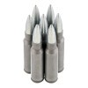 Close up of the 150gr on the 500 Rounds of 150gr FMJ .308 Win Ammo by Tula
