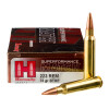 Close up of the 75gr on the 20 Rounds of 75gr HPBT .223 Ammo by Hornady Superformance Match