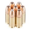 Close up of the 147gr on the 50 Rounds of 147gr JHP 9mm Ammo by Magtech