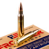 View of Hornady 5.56x45 ammo rounds