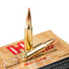View of Hornady 7mm-08 Rem ammo rounds