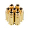Close up of the 85gr on the 20 Rounds of 85gr JHP .380 ACP Ammo by Magtech