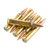 View of Federal 5.56x45 ammo rounds