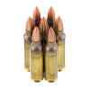 View of Federal 5.56x45 ammo rounds