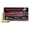 View of Winchester .22 LR ammo rounds