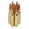 View of Winchester .308 Win ammo rounds