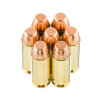 View of Winchester 10mm ammo rounds