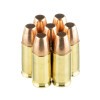 Close up of the 115gr on the 500 Rounds of 140gr FMJ FN 9mm Ammo by Winchester