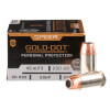 View of Speer .45 ACP ammo rounds