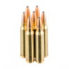 Close up of the 64gr on the 20 Rounds of 64gr SP .223 Ammo by Federal