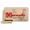 View of Hornady 30-30 Win ammo rounds