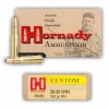 Close up of the 150gr on the 200 Rounds of 150gr RN 30-30 Win Ammo by Hornady