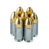 View of Magtech 9mm ammo rounds