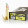 View of Nosler Ammunition .308 Win ammo rounds