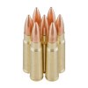 Close up of the 123gr on the 500  Rounds of 123gr FMJ 7.62x39mm Ammo by Golden Bear