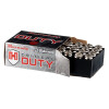 View of Hornady .357 SIG ammo rounds