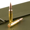 View of PMC 5.56x45 ammo rounds