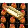 View of Hornady 9mm ammo rounds