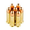 Close up of the 158gr on the 50 Rounds of 158gr FMJ .38 Spl Ammo by Fiocchi