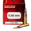 Close up of the 77gr on the 50 Rounds of 77gr OTM 5.56x45 Ammo by Black Hills Ammunition