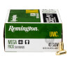 Close up of the 180gr on the 1000 Rounds of 180gr MC .40 S&W Ammo by Remington