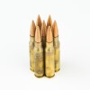 Close up of the 147gr on the 20 Rounds of 147gr FMJ .308 Win Ammo by Winchester