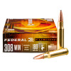 Close up of the 180gr on the 20 Rounds of 180gr SP .308 Win Ammo by Federal Fusion