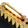 View of Hornady 45-70 Govt ammo rounds