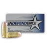 View of Independence .40 S&W ammo rounds