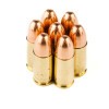 View of PMC 9mm ammo rounds